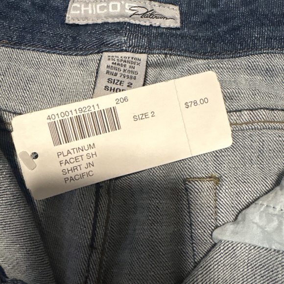 Chico‘s platinum jeans - Picture 4 of 4